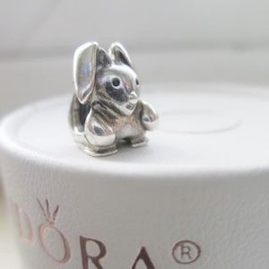 Authentic Pandora Charm Bunny
